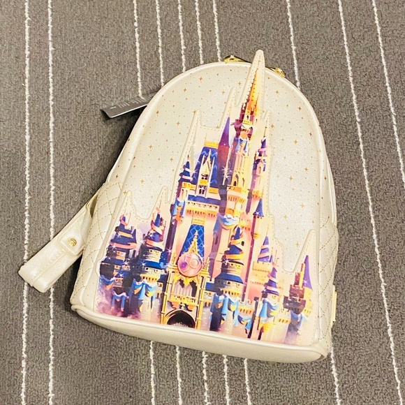 Loungefly Handbags - Disney Parks - Walt Disney World 50th Castle Anniversary Loungefly - Brand New!